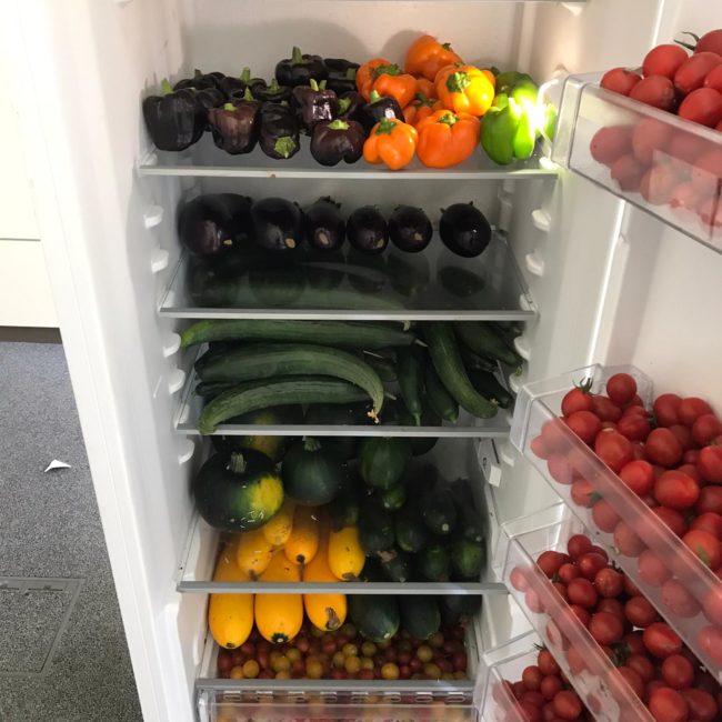 Des frigos remplis à bloc !