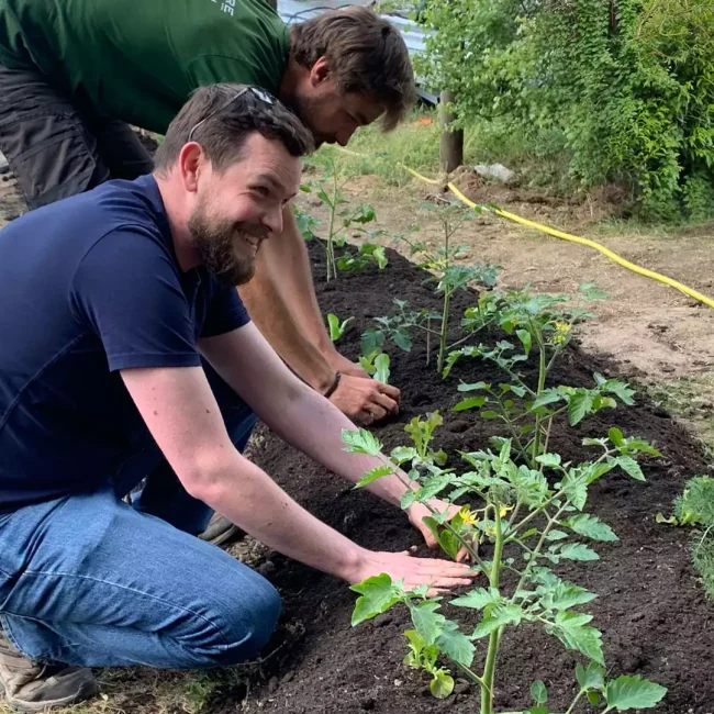 Les sourires des équipes